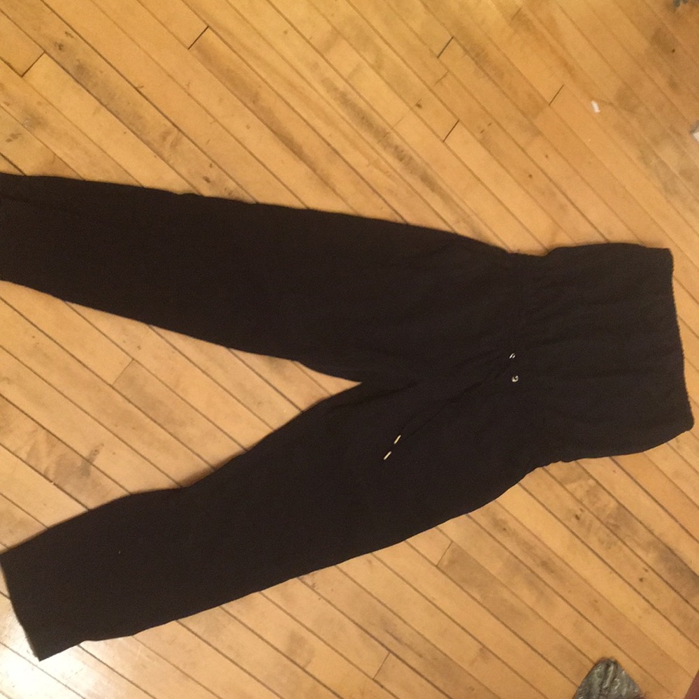 SOLD Express Off shoulder black jumpsuit